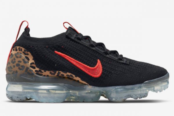 Latest Nike Air VaporMax 2021 Leopard Black Red 2022 For Sale DH4090-001-1