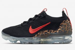 Latest Nike Air VaporMax 2021 Leopard Black Red 2022 For Sale DH4090-001
