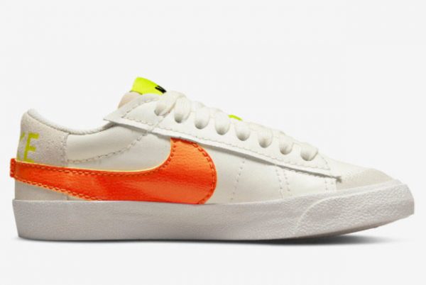 Latest Nike Blazer Low Jumbo Volt Orange 2022 For Sale DQ1470-103-1