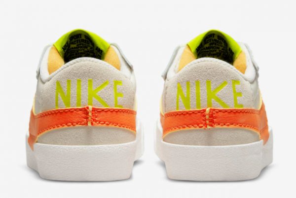 Latest Nike Blazer Low Jumbo Volt Orange 2022 For Sale DQ1470-103-3
