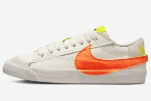 Latest Nike Blazer Low Jumbo Volt Orange 2022 For Sale DQ1470-103