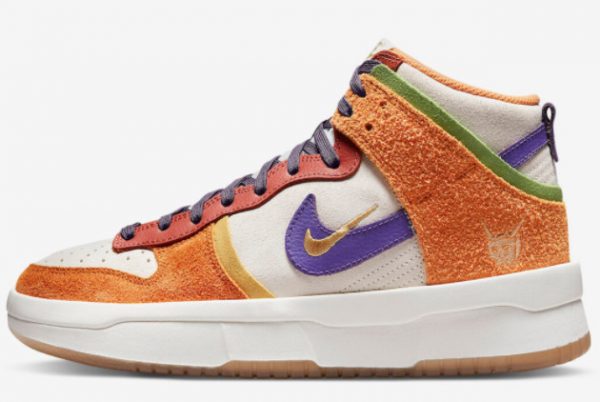 Latest Nike Dunk High Up Setsubun Sail Harvest Moon-Hot Curry-Canyon Purple 2022 For Sale DQ5012-133