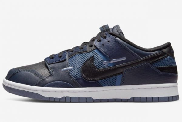 Latest Nike Dunk Scrap Navy 2022 For Sale DH7450-400