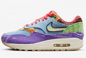 New Concepts x Nike Air Max 1 Far Out Wild Violet Multi-Color-Sail 2022 For Sale DN1803-500