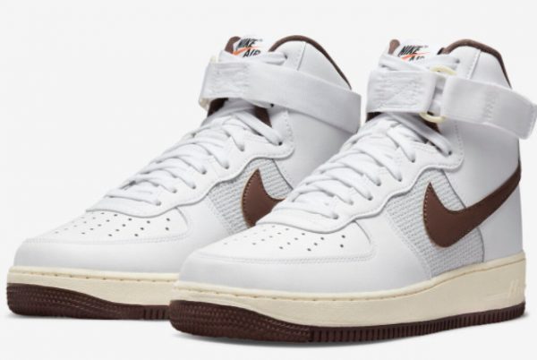 New Nike Air Force 1 High Vintage White Chocolate 2022 For Sale DM0209-101-2