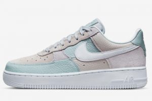 New Nike Air Force 1 Low Be Kind Football Grey Aura-Ocean Cube 2022 For Sale DR3100-001