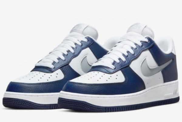 New Nike Air Force 1 Low White Navy 2022 For Sale DV3501-400-2