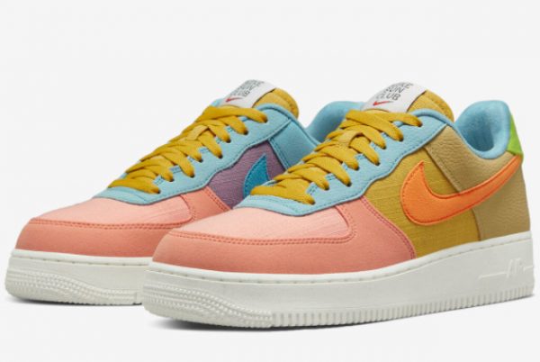 New Nike Air Force 1 Sun Club 2022 For Sale DQ4531-700-2