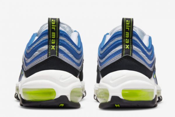 New Nike Air Max 97 OG Atlantic Blue Voltage Yellow 2022 For Sale DQ9131-400-3