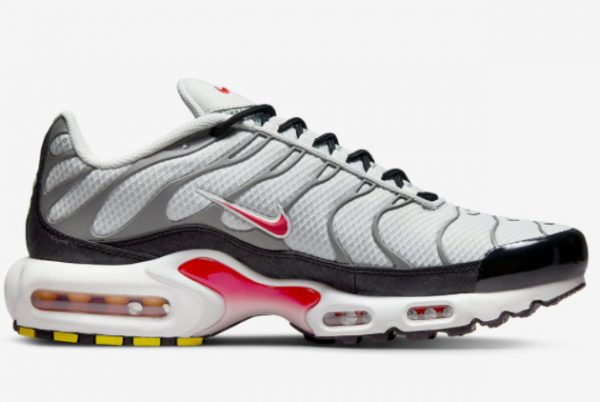 New Nike Air Max Plus White Grey-Black-Red 2022 For Sale DM0032-002-1