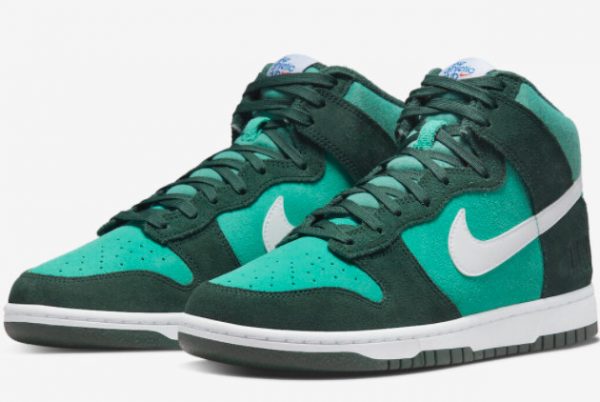 New Nike Dunk High Athletic Club Pro Green White-Washed Teal-White 2022 For Sale DJ6152-300-2