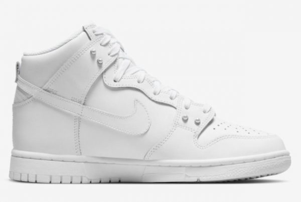 New Nike Dunk High Pearl White 2022 For Sale DM7607-100-1