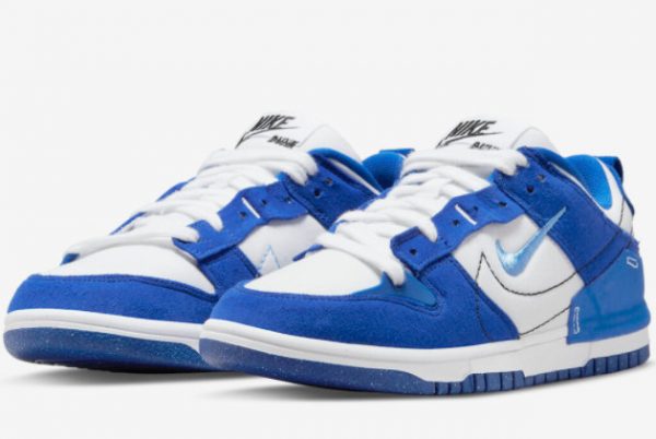 New Nike Dunk Low Disrupt 2 Blue White 2022 For Sale DH4402-102-2