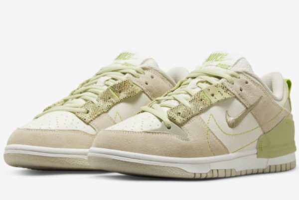 New Nike Dunk Low Disrupt 2 Green Snake 2022 For Sale DV3206-001-2