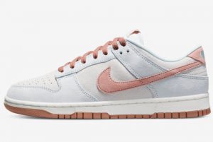 New Nike Dunk Low Fossil Rose Phantom Fossil Rose-Aura-Summit White 2022 For Sale DH7577-001