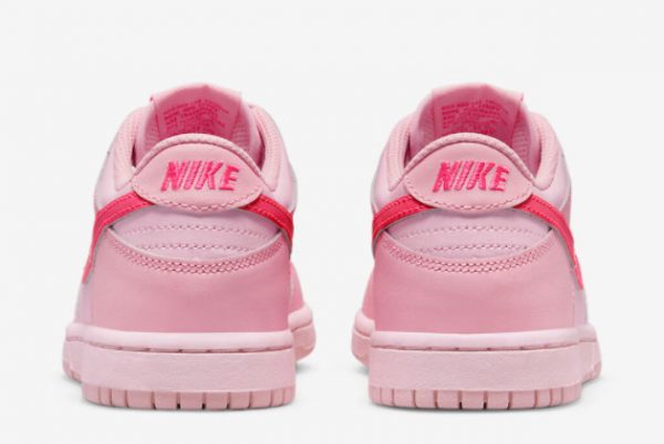 New Nike Dunk Low GS Triple Pink 2022 For Sale DH9756-600-3