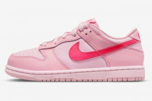 new nike wedge dunk low gs triple pink 2022 for sale dh9756 600 300x201