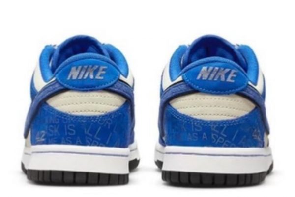 New Nike Dunk Low Jackie Robinson Racer Blue Racer Blue-Coconut 2022 For Sale-3