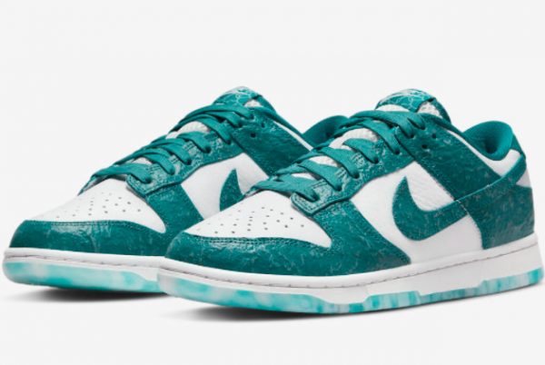 new nike dunk low ocean summit white bright spruce 2022 for sale dv3029 100 2 600x402