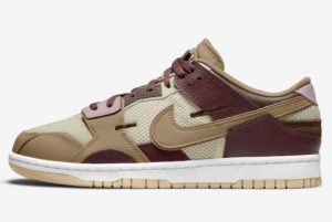 new nike dunk scrap tan brown pink 2022 for sale dh7450 100 300x201