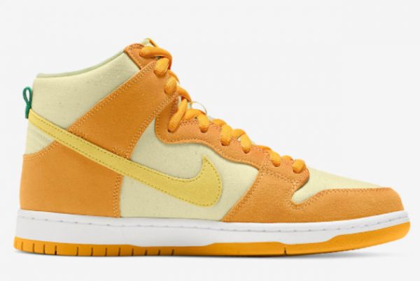 New Nike SB Dunk High Pineapple White Yellow 2022 For Sale DM0808-700-1