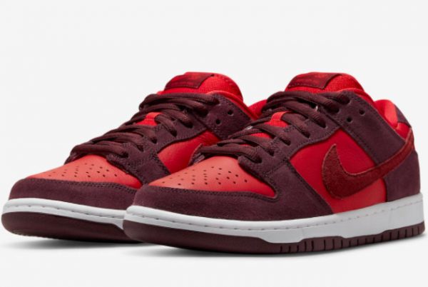 New Nike SB Dunk Low Cherry 2022 For Sale DM0807-600-2