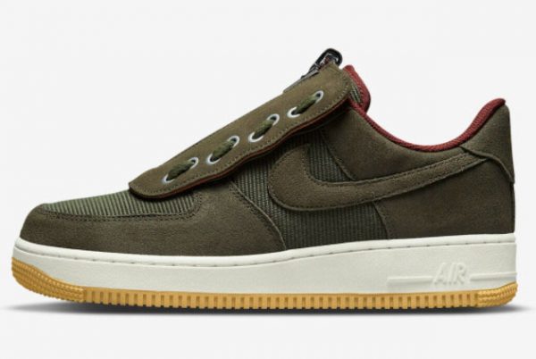 cheap nike pol air force 1 low shroud olive green 2022 for sale dh7578 300 600x402